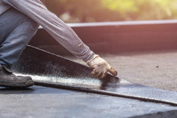 Professional Waterproofing technician working in Algonquin, IL
